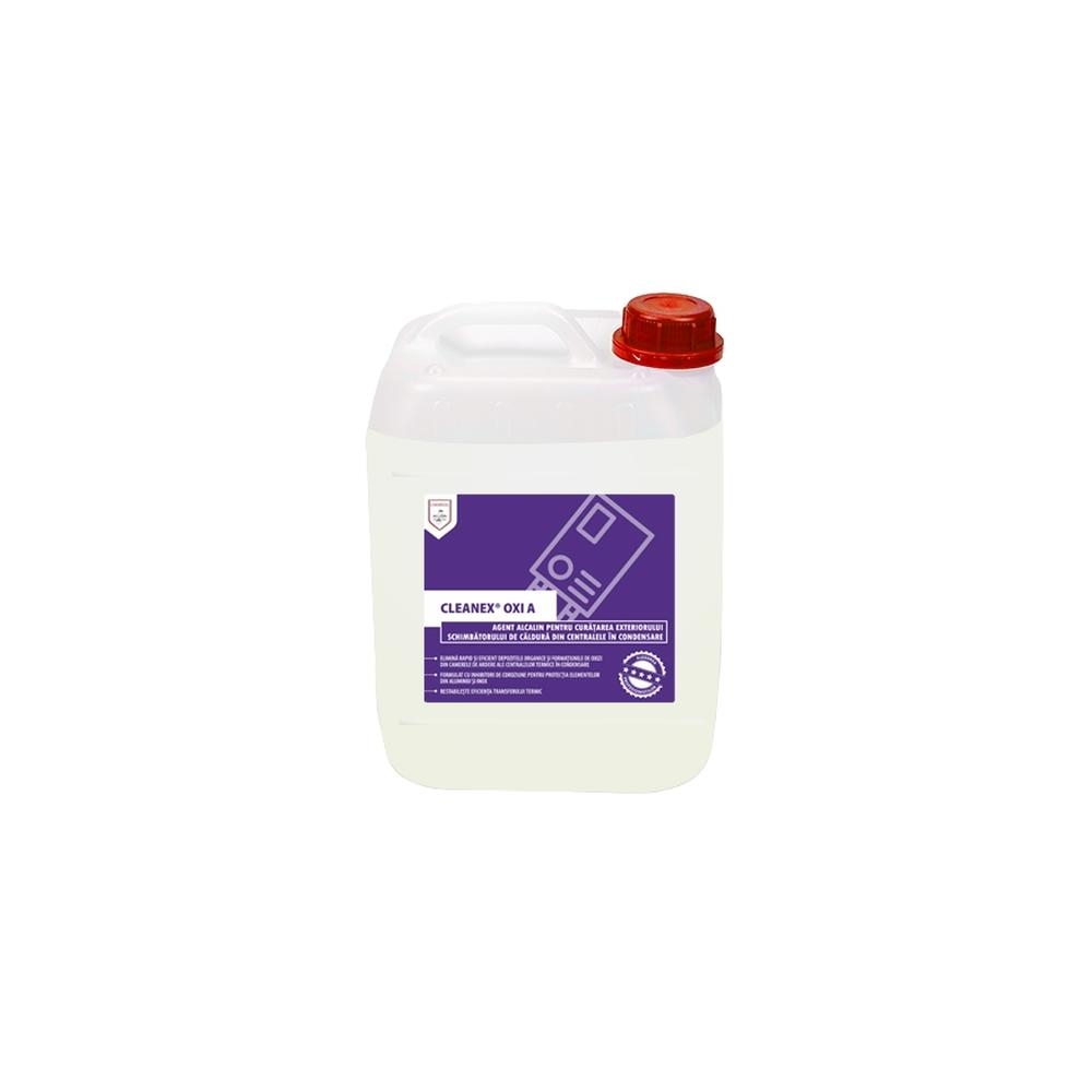 CLEANEX OXI A - Agent alcalin curatare exterior schimbator centrale cu condensare